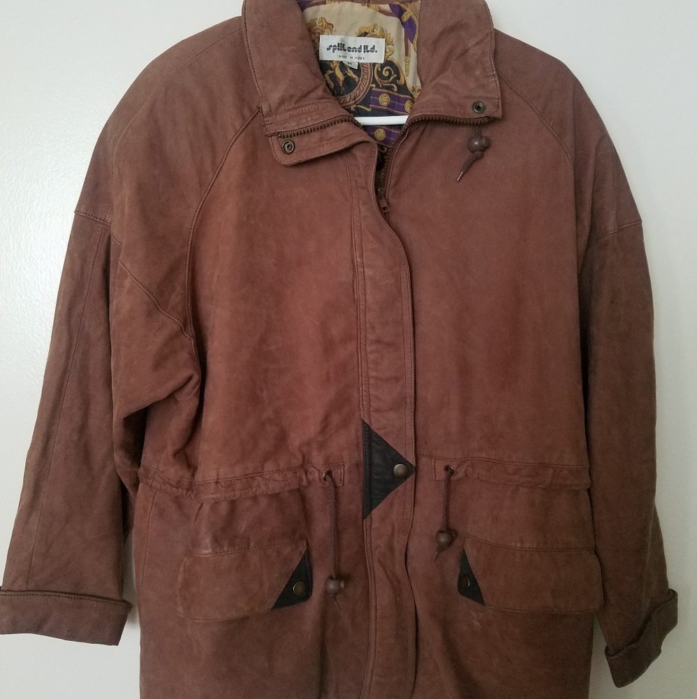 80's Vintage Leather Jacket